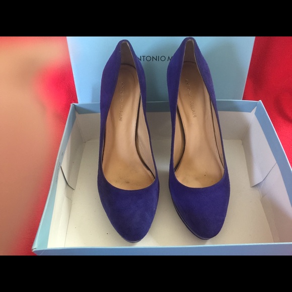 Blue suede Antonio Melani - Picture 2 of 8